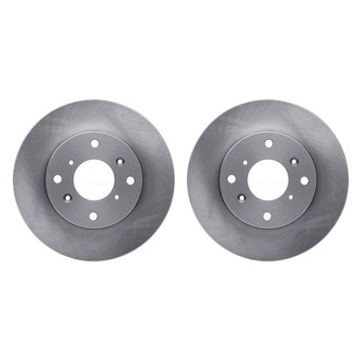 R1 Concepts® - Plain Front Brake Rotor Set