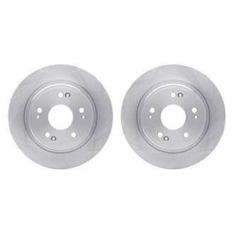 R1 Concepts® - Plain Rear Brake Rotor Set