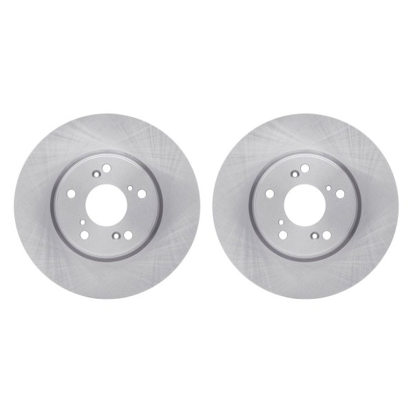 R1 Concepts® - Plain Front Brake Rotor Set