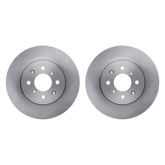 R1 Concepts® - Plain Front Brake Rotor Set