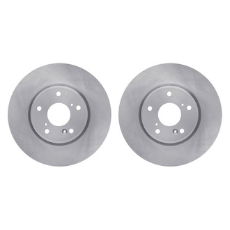 R1 Concepts® - Plain Front Brake Rotor Set