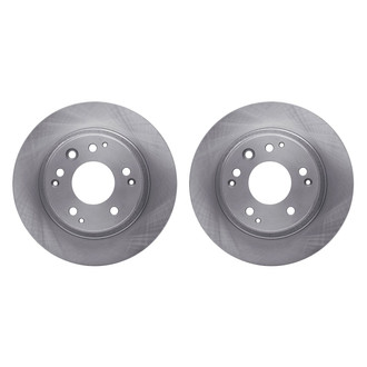 R1 Concepts® - Plain Rear Brake Rotor Set