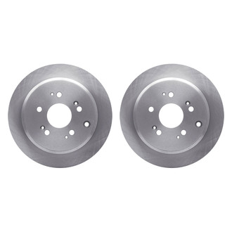 R1 Concepts® - Plain Rear Brake Rotor Set