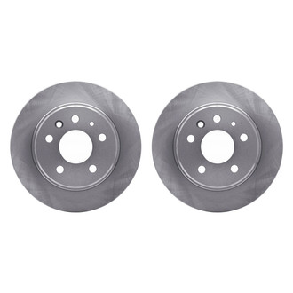 R1 Concepts® - Plain Rear Brake Rotor Set
