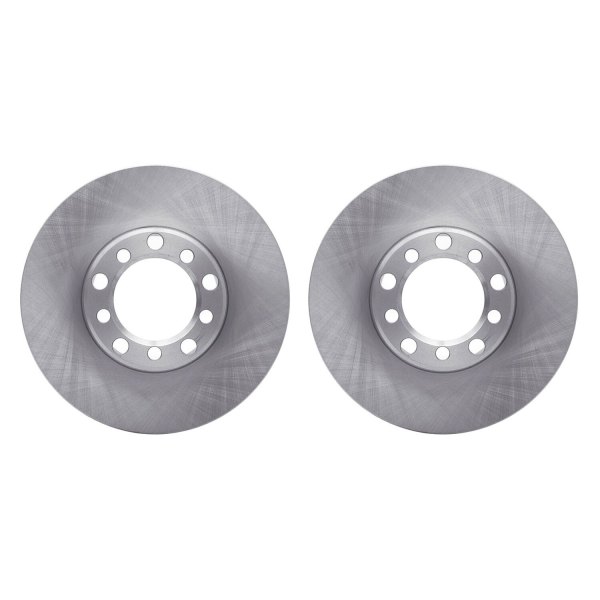 R1 Concepts® - Plain Front Brake Rotor Set