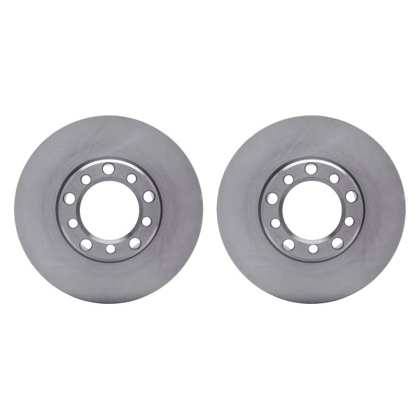 R1 Concepts® - Plain Front Brake Rotor Set