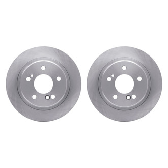 R1 Concepts® - Plain Rear Brake Rotor Set
