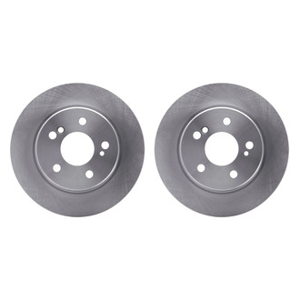 R1 Concepts® - Plain Rear Brake Rotor Set