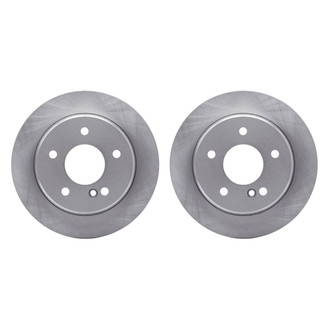 R1 Concepts® - Plain Rear Brake Rotor Set