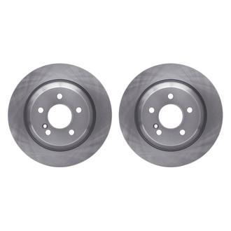 R1 Concepts® - Plain Rear Brake Rotor Set