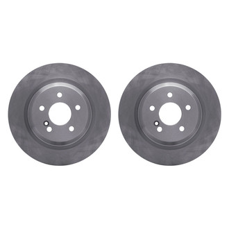 R1 Concepts® - Plain Rear Brake Rotor Set