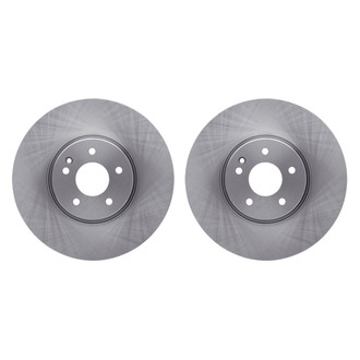 R1 Concepts® - Plain Front Brake Rotor Set
