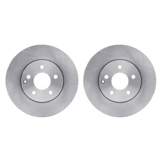 R1 Concepts® - Plain Front Brake Rotor Set