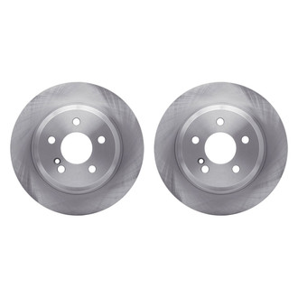 R1 Concepts® - Plain Rear Brake Rotor Set