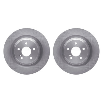 R1 Concepts® - Plain Rear Brake Rotor Set