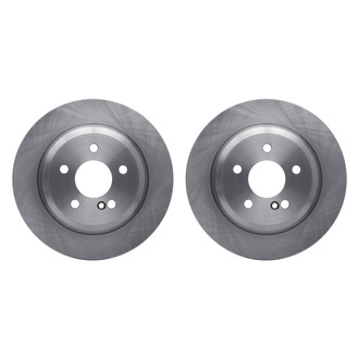 R1 Concepts® - Plain Rear Brake Rotor Set