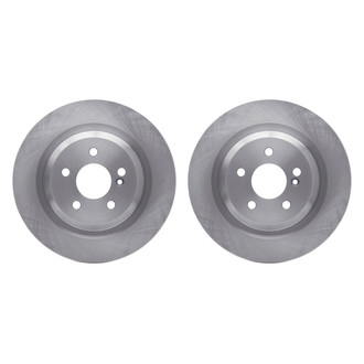 R1 Concepts® - Plain Rear Brake Rotor Set