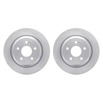 R1 Concepts® - Plain Rear Brake Rotor Set
