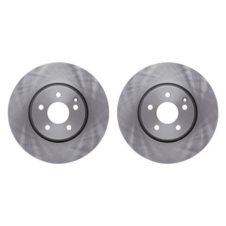 R1 Concepts® - Plain Front Brake Rotor Set