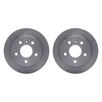R1 Concepts® - Plain Rear Brake Rotor Set