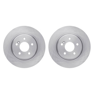 R1 Concepts® - Plain Rear Brake Rotor Set
