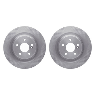 R1 Concepts® - Plain Rear Brake Rotor Set