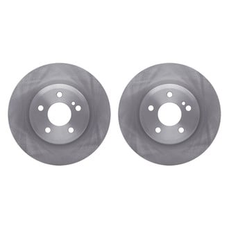 R1 Concepts® - Plain Rear Brake Rotor Set