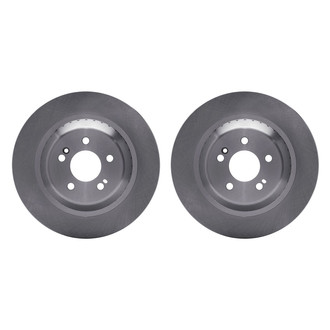 R1 Concepts® - Plain Rear Brake Rotor Set