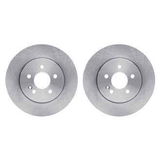 R1 Concepts® - Plain Front Brake Rotor Set