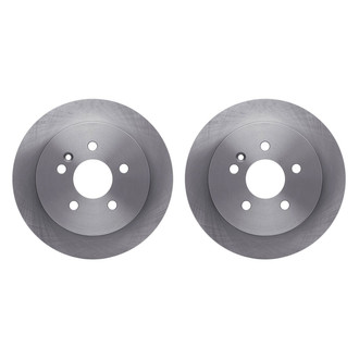 R1 Concepts® - Plain Rear Brake Rotor Set