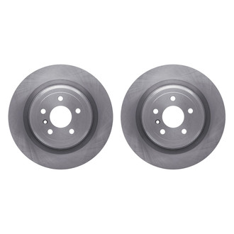 R1 Concepts® - Plain Rear Brake Rotor Set