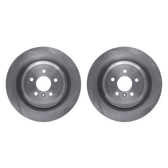 R1 Concepts® - Plain Rear Brake Rotor Set
