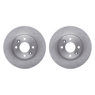 R1 Concepts® - Plain Front Brake Rotor Set