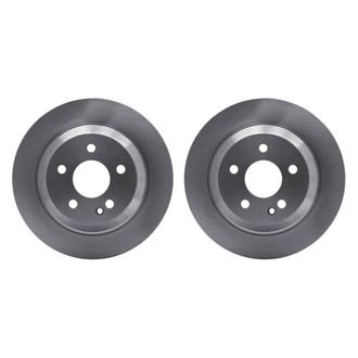 R1 Concepts® - Plain Rear Brake Rotor Set