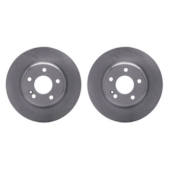 R1 Concepts® - Plain Rear Brake Rotor Set