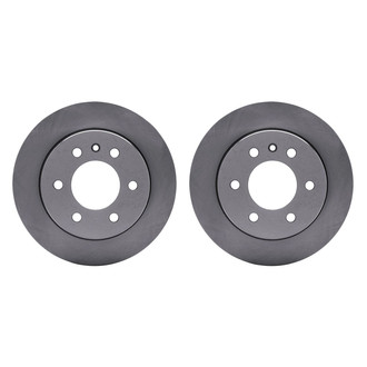 R1 Concepts® - Plain Rear Brake Rotor Set