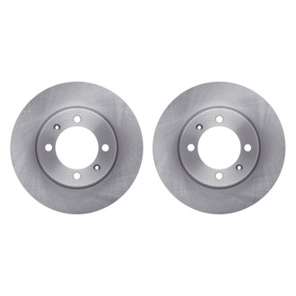 R1 Concepts® - Plain Front Brake Rotor Set