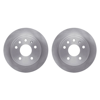R1 Concepts® - Plain Rear Brake Rotor Set