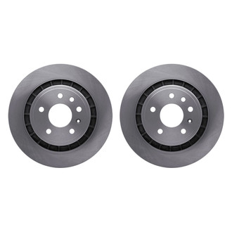 R1 Concepts® - Plain Rear Brake Rotor Set