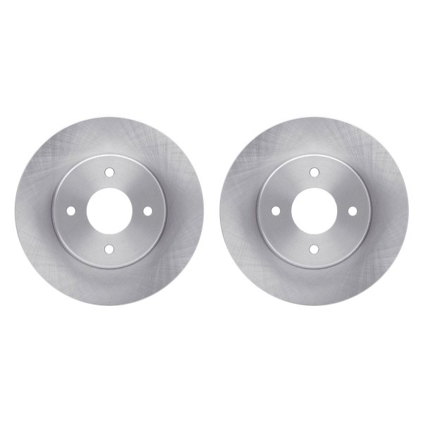 R1 Concepts® - Plain Rear Brake Rotor Set