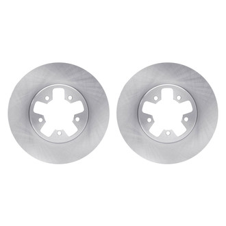 R1 Concepts® - Plain Front Brake Rotor Set