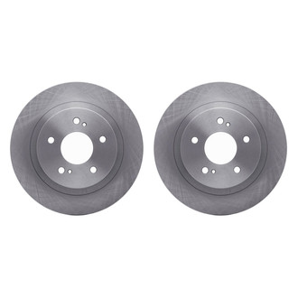 R1 Concepts® - Plain Rear Brake Rotor Set
