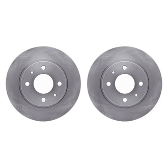 R1 Concepts® - Plain Front Brake Rotor Set