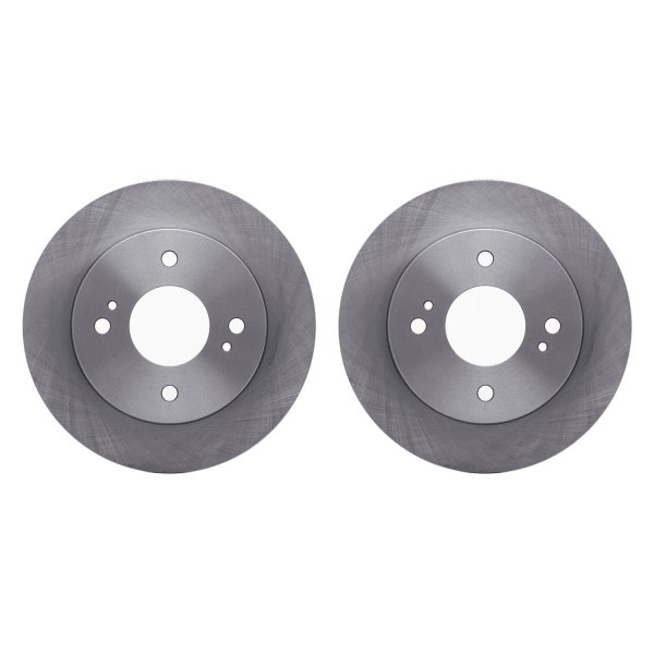 R1 Concepts® - Plain Rear Brake Rotor Set