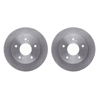 R1 Concepts® - Plain Rear Brake Rotor Set