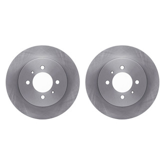 R1 Concepts® - Plain Rear Brake Rotor Set