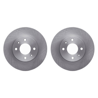 R1 Concepts® - Plain Front Brake Rotor Set