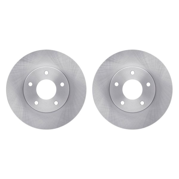 R1 Concepts® - Plain Front Brake Rotor Set