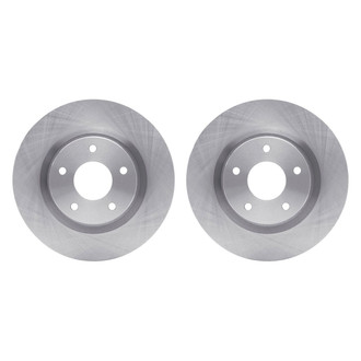 R1 Concepts® - Plain Front Brake Rotor Set