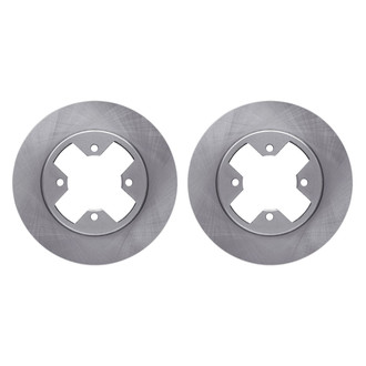 R1 Concepts® - Plain Front Brake Rotor Set